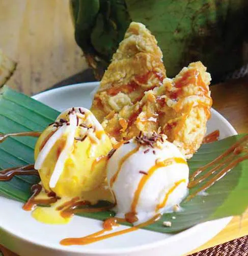 Coco Banana Fritter