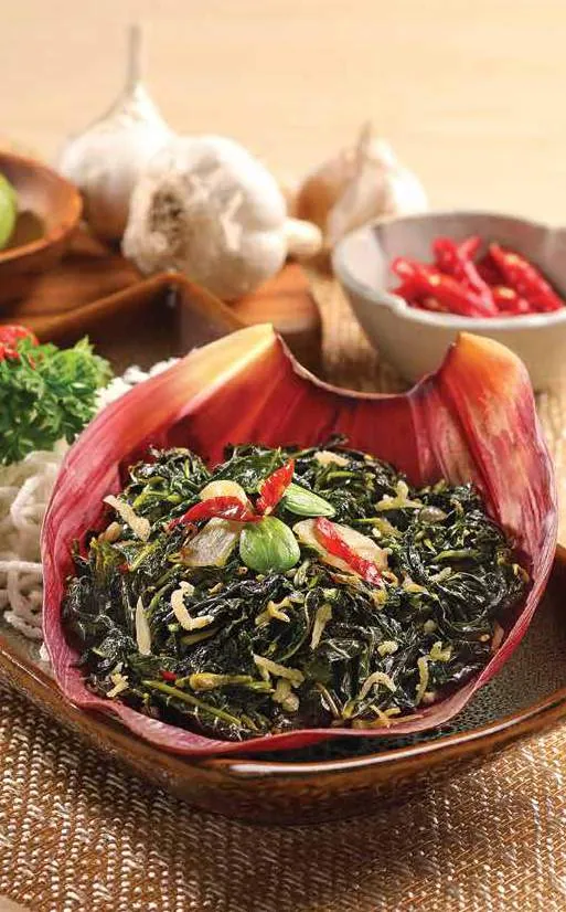 Daun Singkong Tumbuk