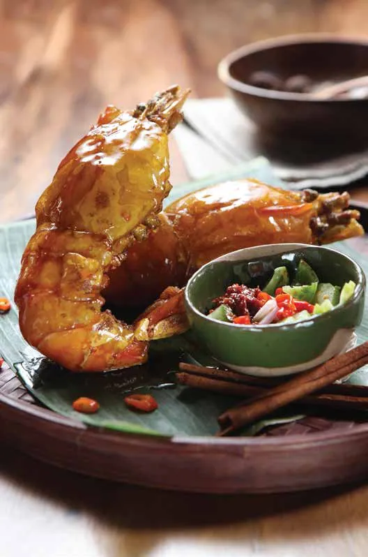 Grilled Jumbo Prawn Pantai Selatan