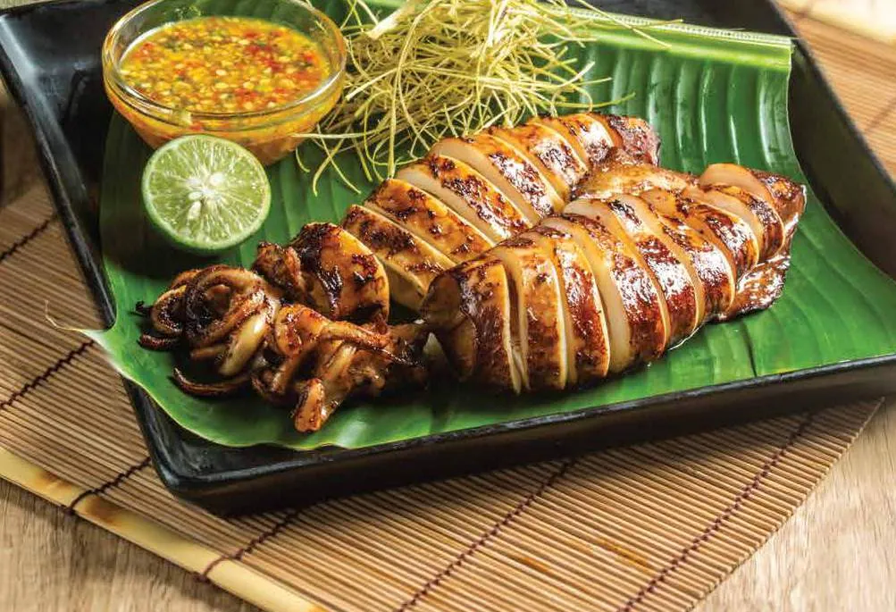Grilled Jumbo Squid