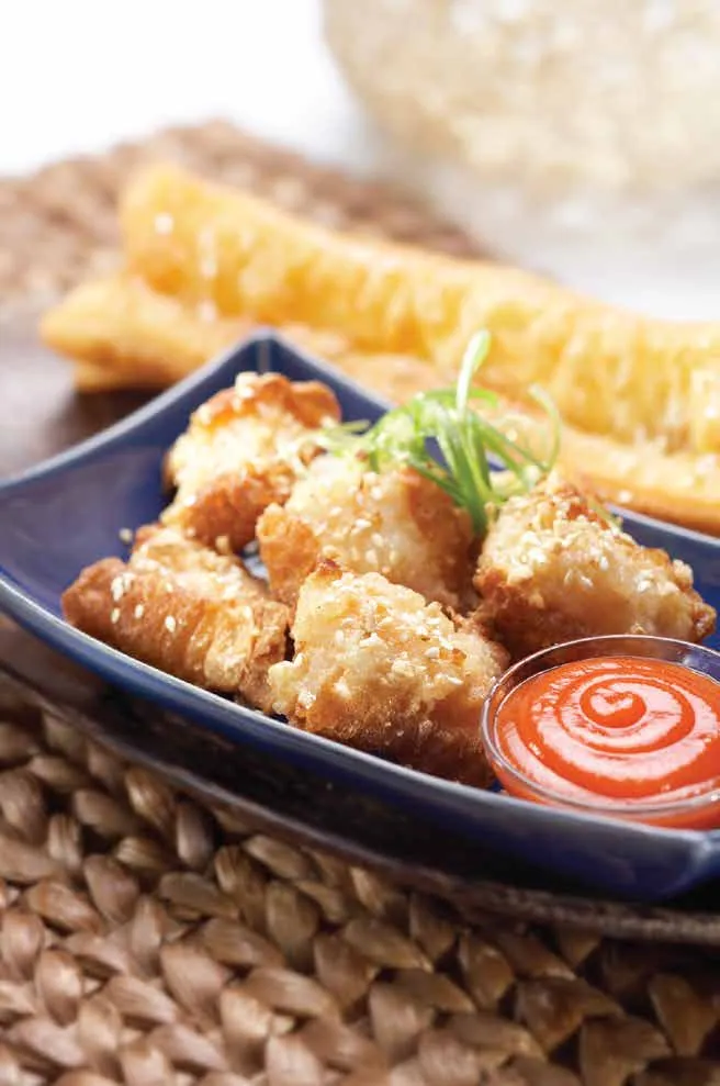 Oriental Seafood Cakwe