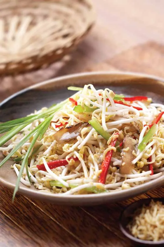 Salted Fish Bean Sprout