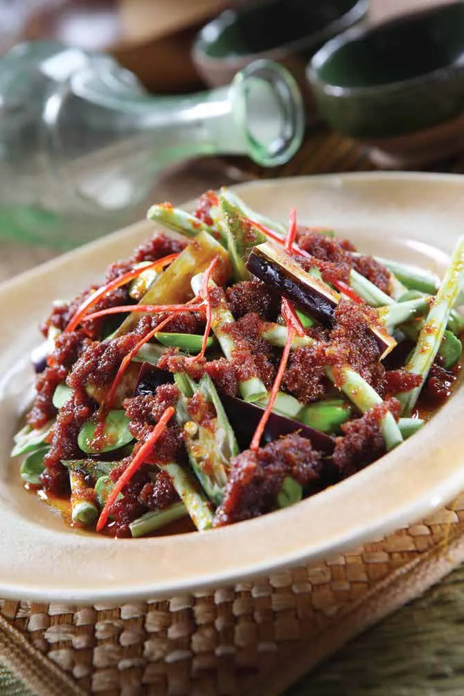 Tumis Sayur Sambal Ebi