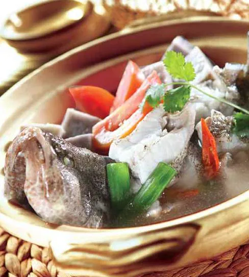 Yam Fish Soup Malacca